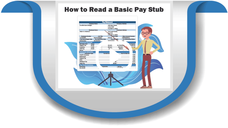 Career Readiness Adulting Resources Life Skills Video for Young Adults How to Read a Pay Stub