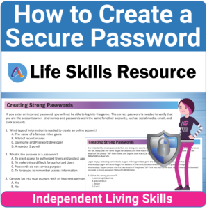 Life Skills Video - How to Create Strong Passwords